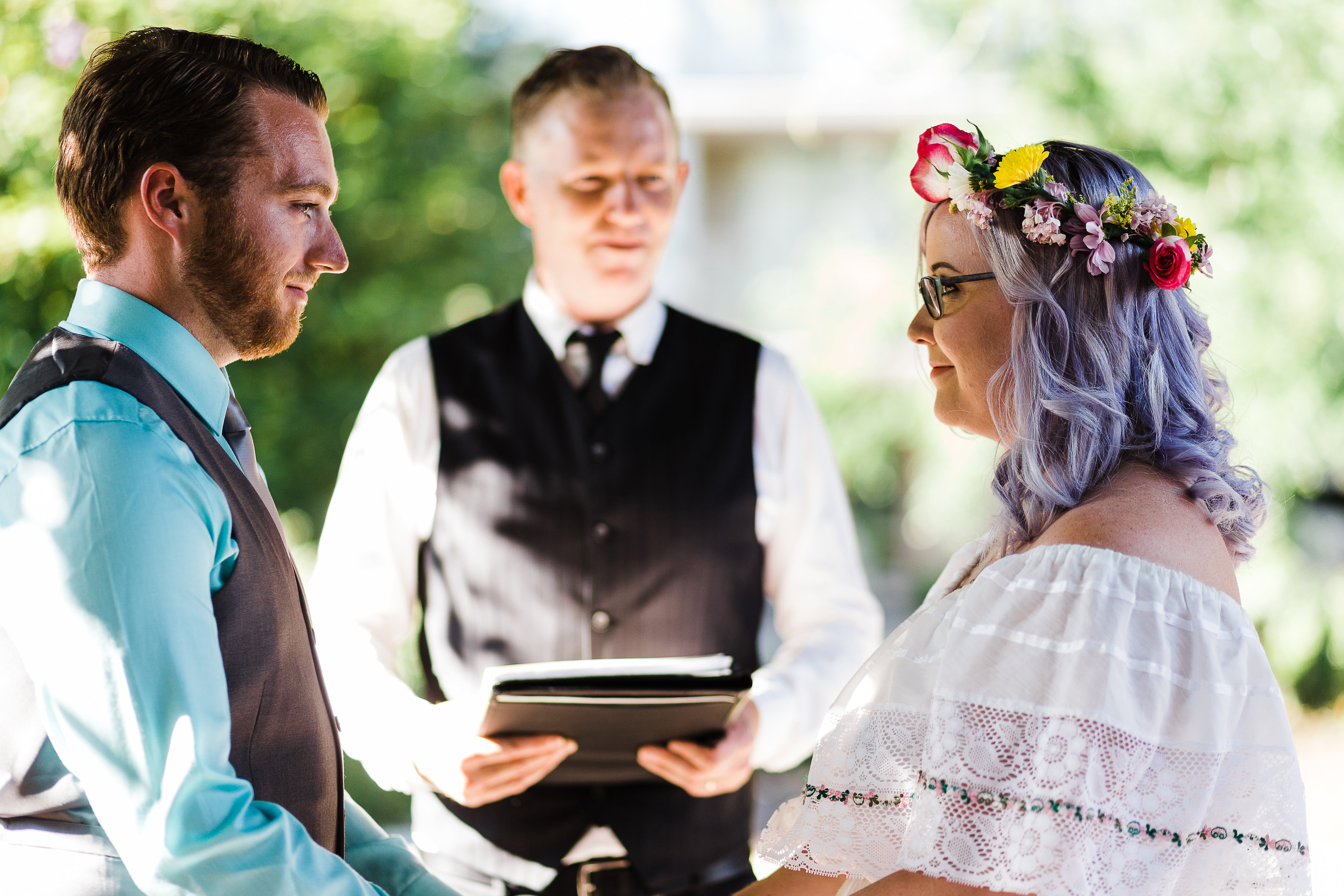 Wedding vows are our favourite part of the wedding ceremony. 