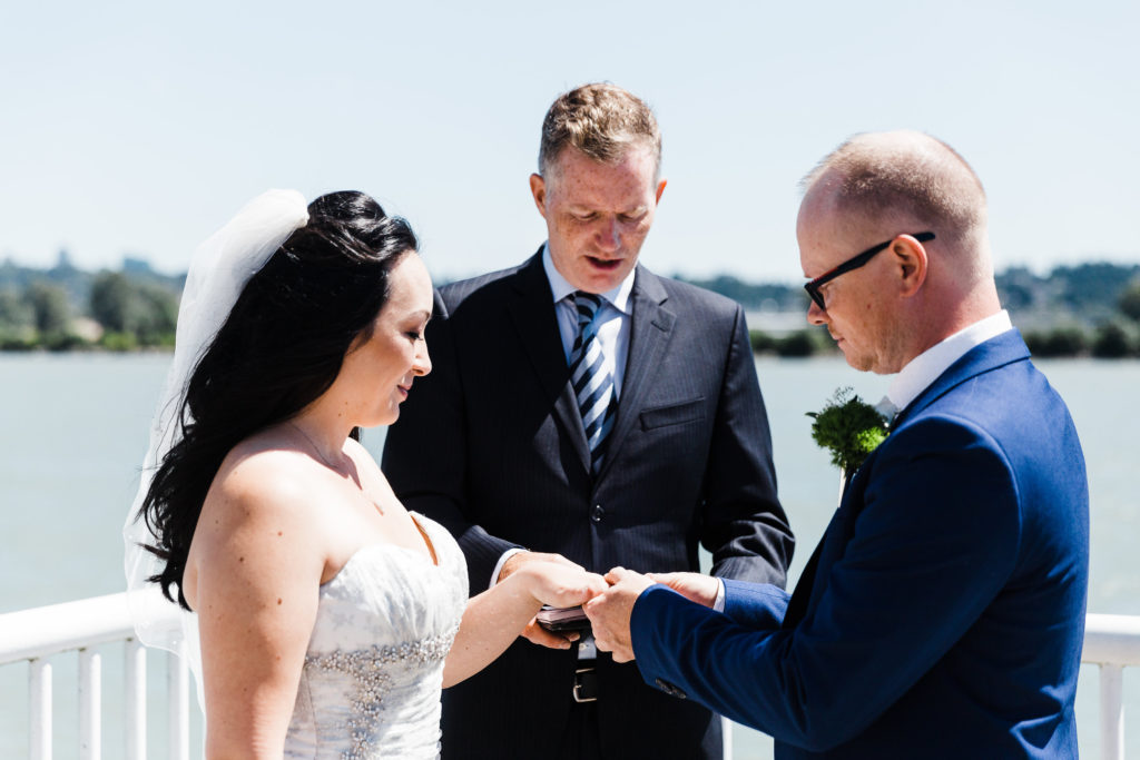 declaration of intent at a wedding ceremony