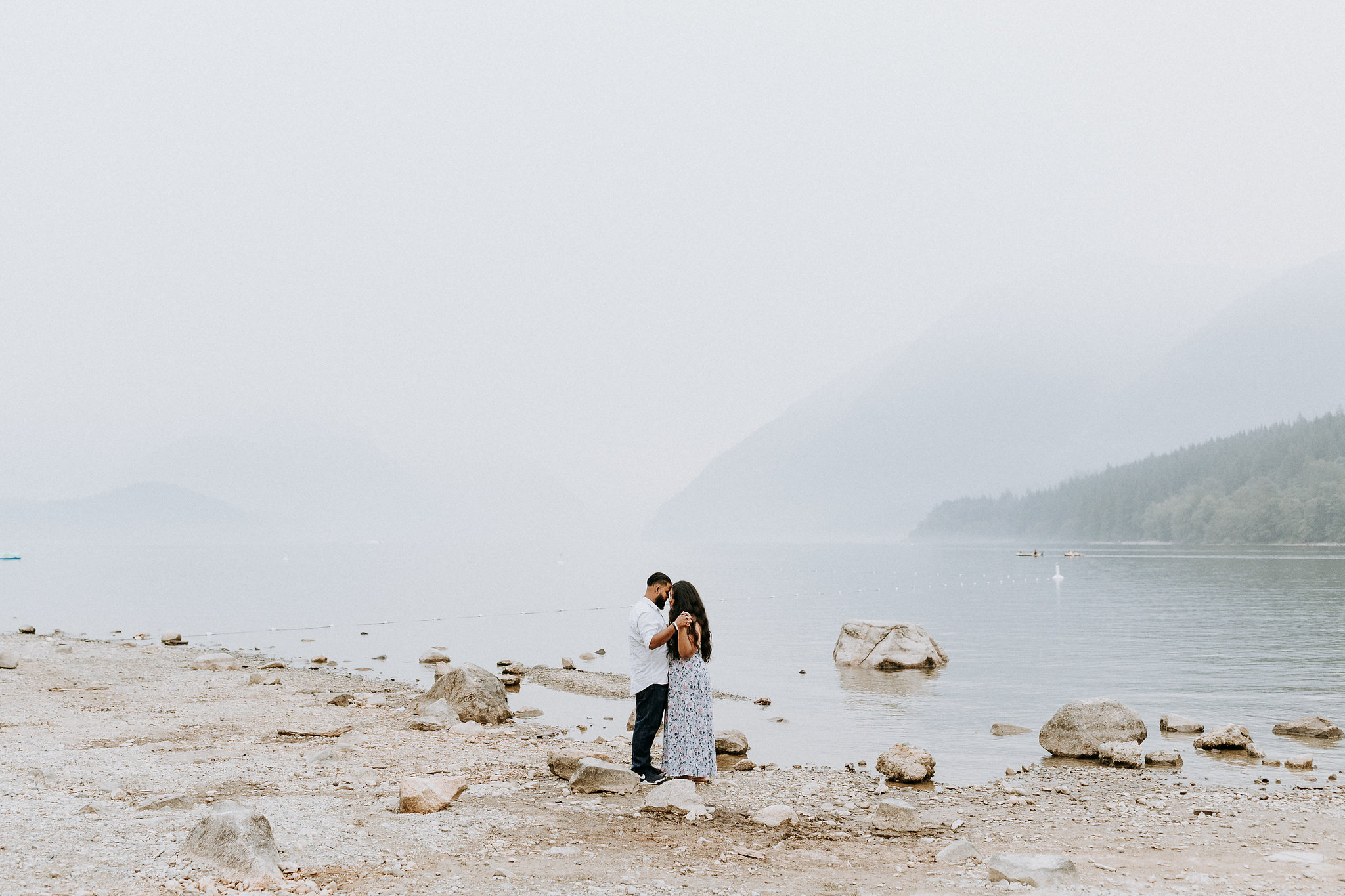 Vancouver elopement at Alouette Lake 