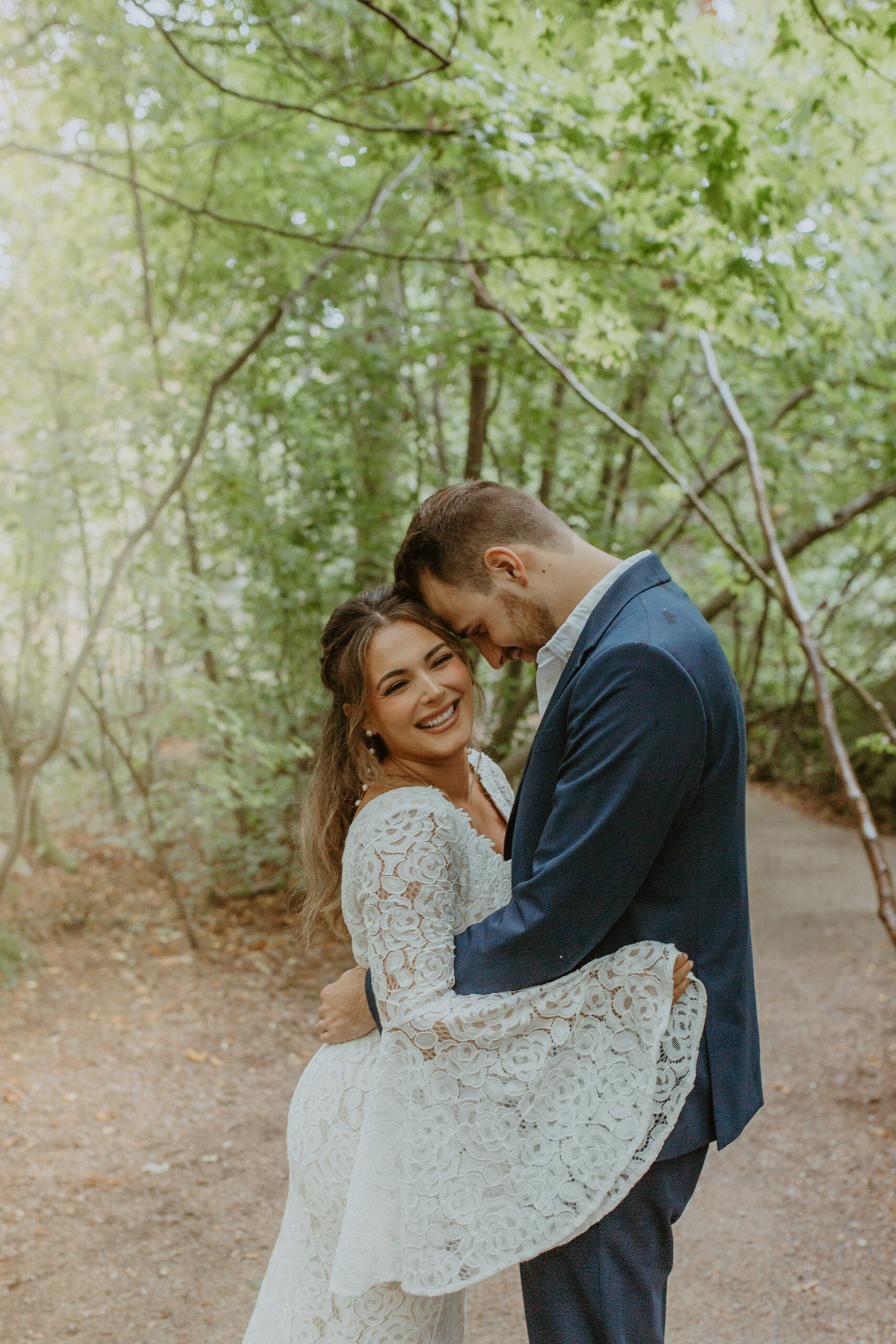 Pacific Spirit Park Vancouver elopement photography package
