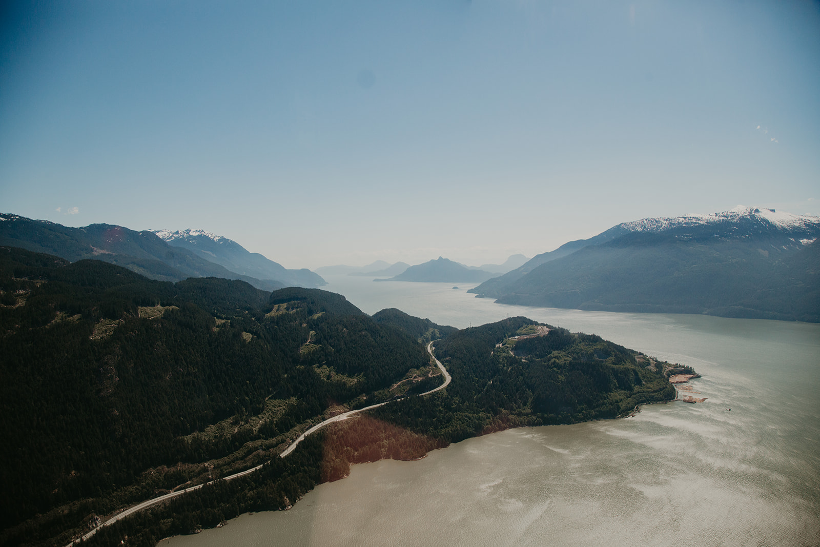 Squamish elopement with Blackcomb Helicopter