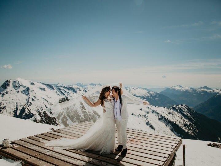 Introducing Whistler Elopements with Blackcomb Helicopters!