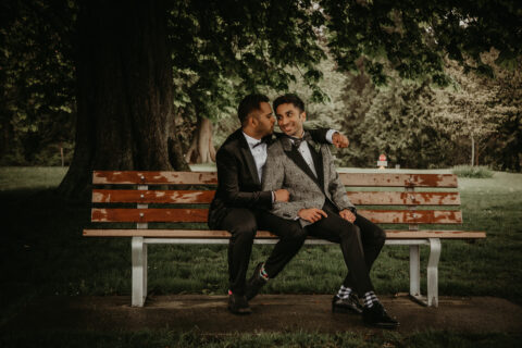 Vancouver elopement with Young Hip & Married, inclusive wedding