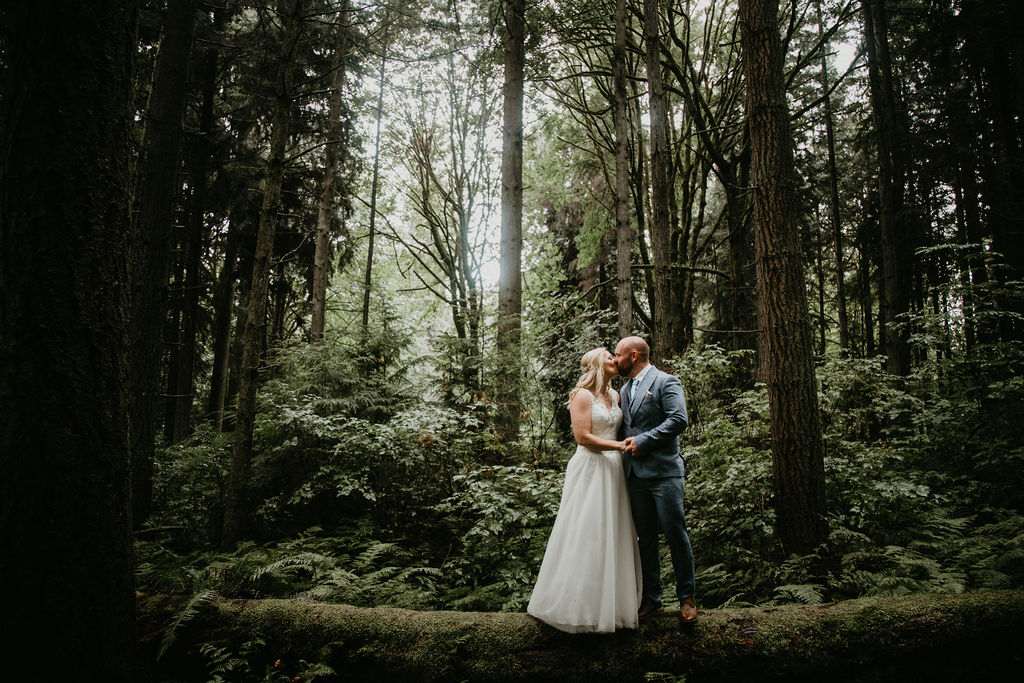 cathedral of trees stanley park vancouver elopement