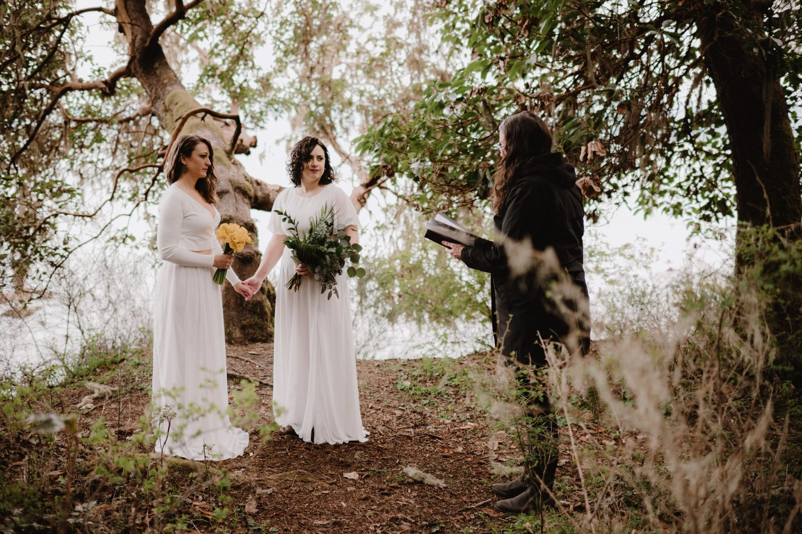 East Sooke Regional Park elopement with Young Hip & Married