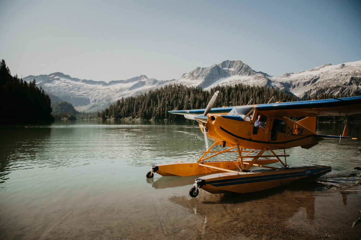 seaplane elopement photography package
