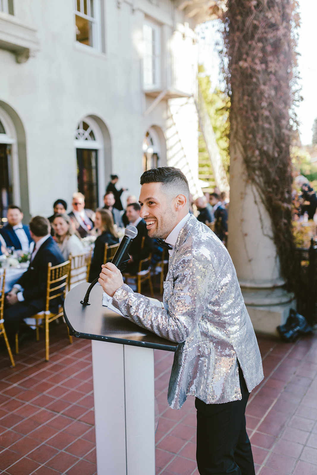 wedding toast at hycroft manor with young hip & married vancouver wedding, best man speech