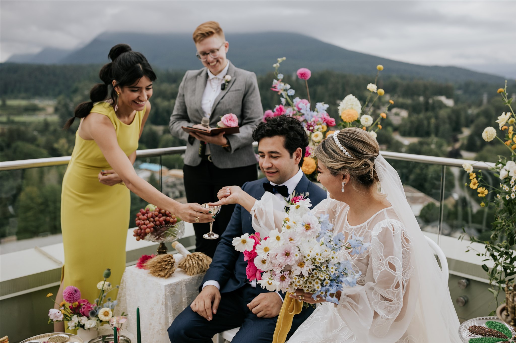 persian table, young hip and married wedding