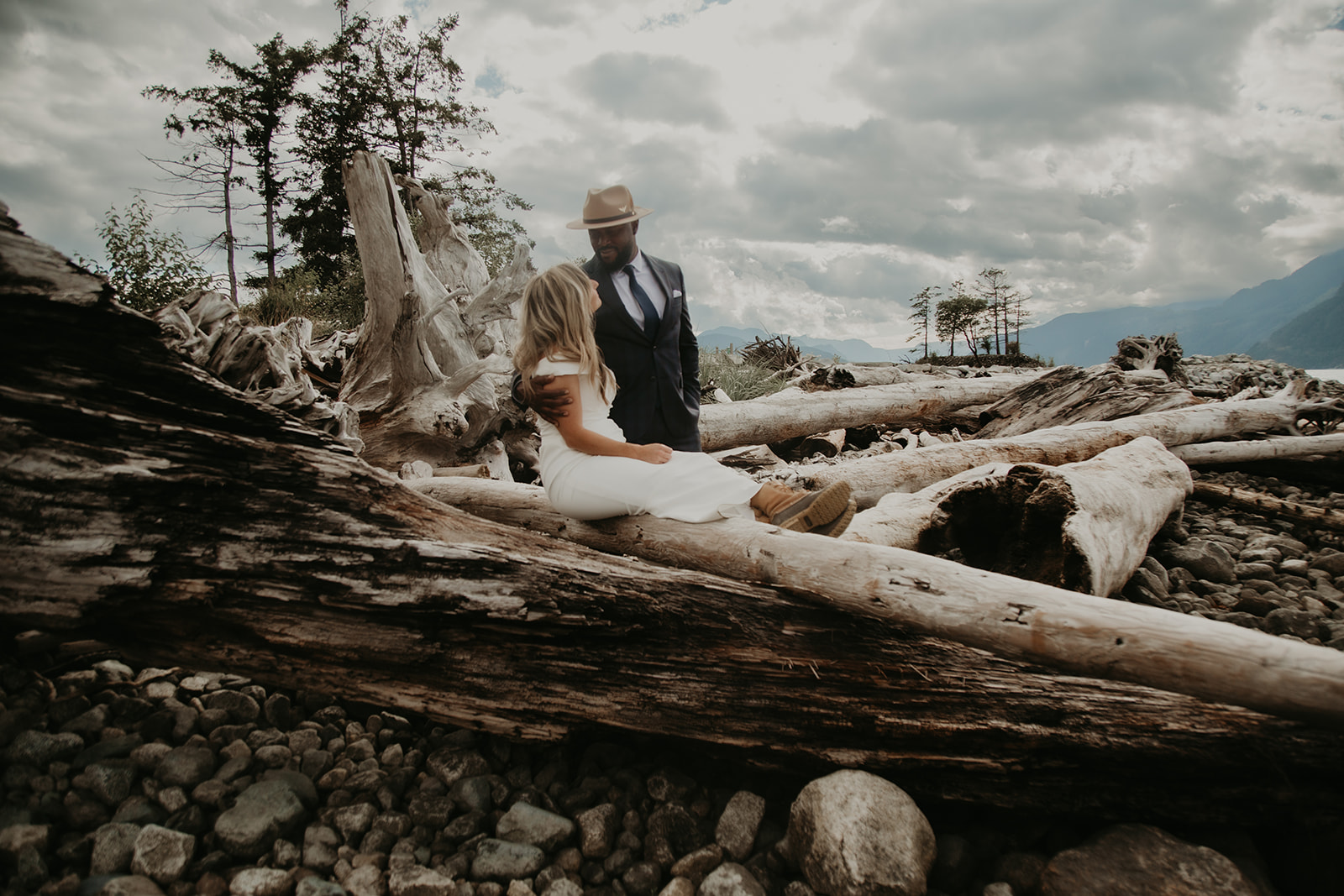 elopement with young hip and married celebrant