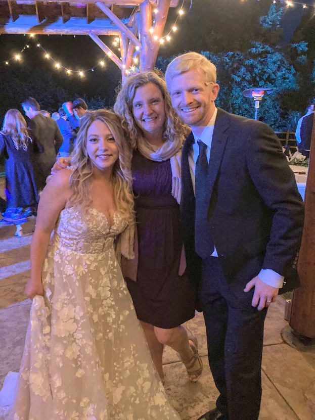 montana wedding officiant courtney arntzen with her couple