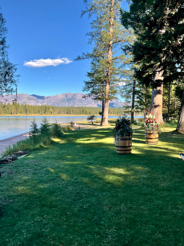 Missoula Airbnb backyard wedding in Montana