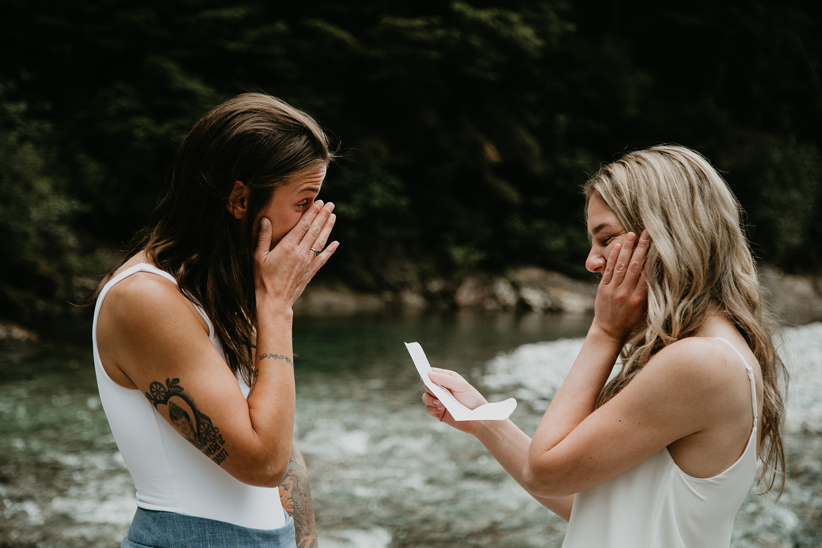personal wedding vows, young hip and married vancouver elopement