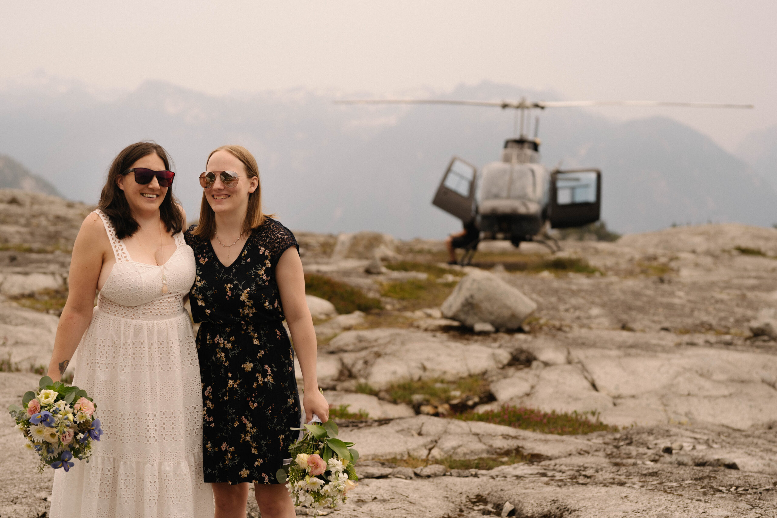 young hip and married helicopter elopement fly from pitt meadows