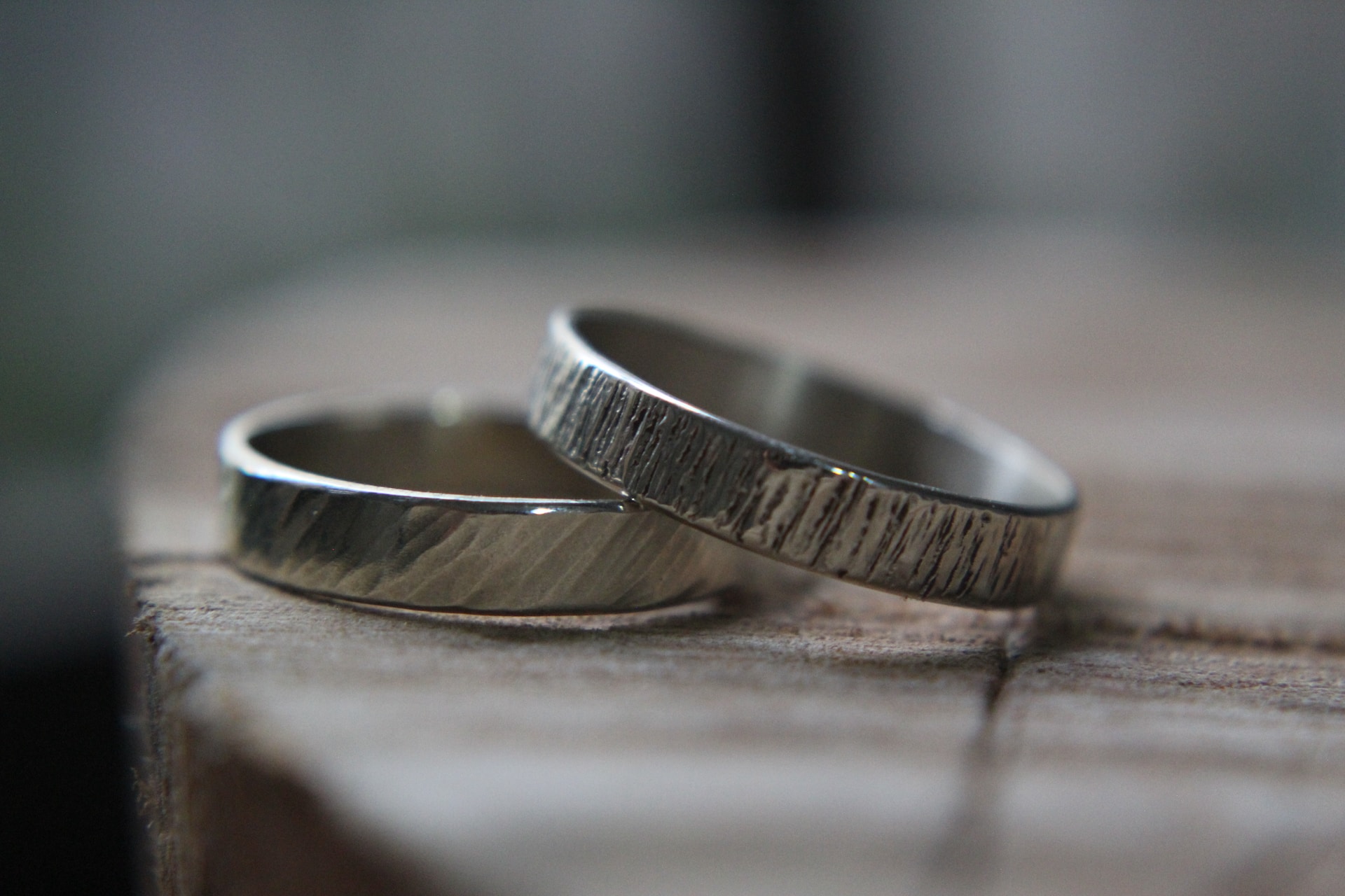 textured wedding rings, rings for weddings 