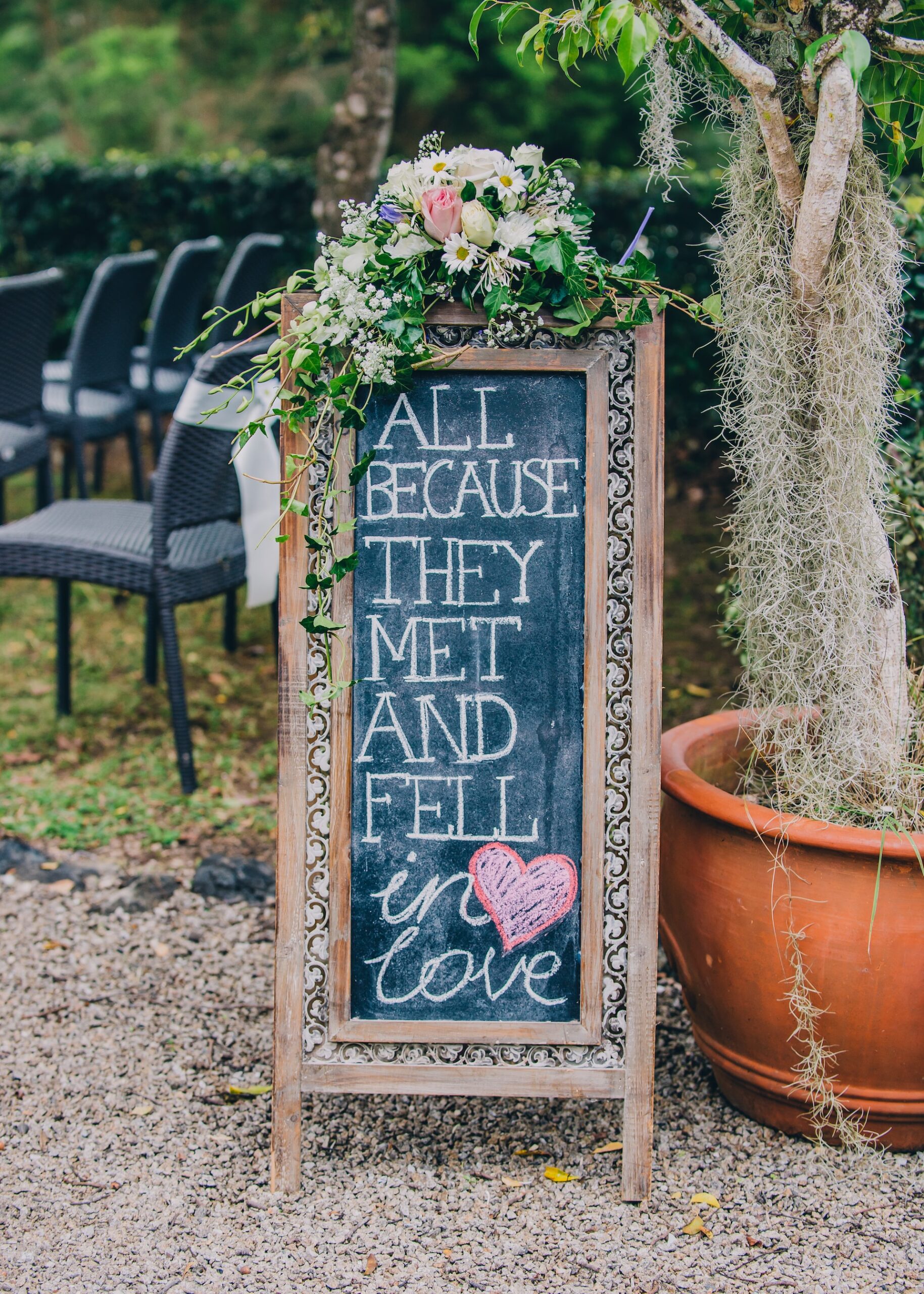 wedding decor sign, wedding quote