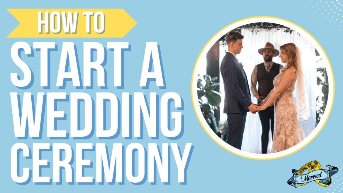 How to start a wedding ceremony with Shawn Miller video