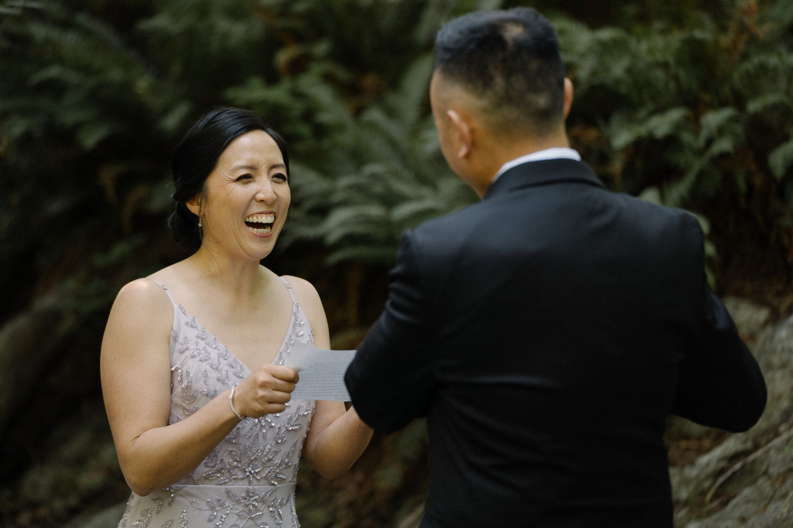 funny wedding vows at vancouver wedding ceremony