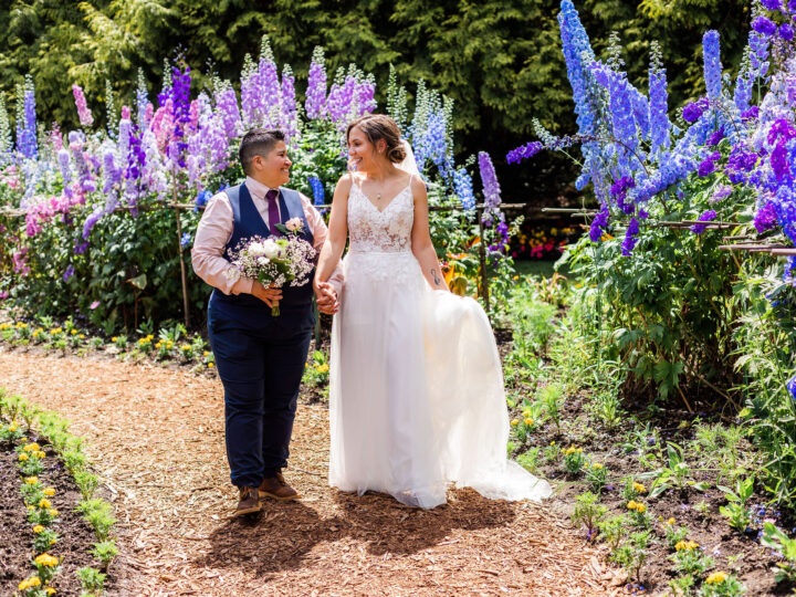 Real Weddings: VanDusen Botanical Garden Wedding