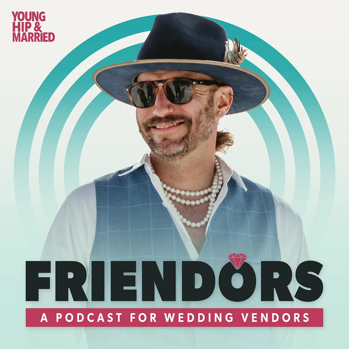 Shawn Miller of Young Hip & Married and host of the Friendors podcast for wedding vendors.